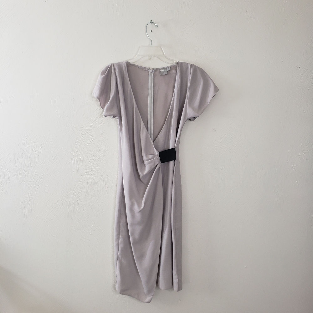 Asos Side Cinched Wrap Dress Size 0